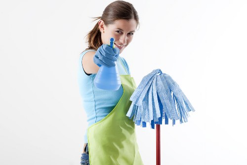 Domestic cleaning service for a Catford home with a tidy living room