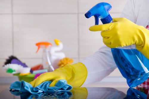 Commercial hard floor maintenance for a Catford business