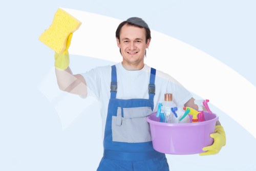 Deep cleaning of kitchen and bathroom areas in Catford property