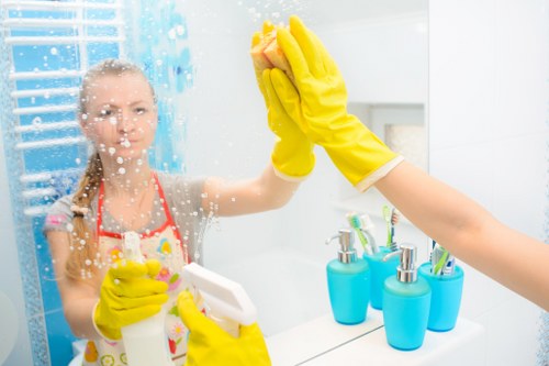 Bathroom move-out cleaning with local property access considerations in Catford