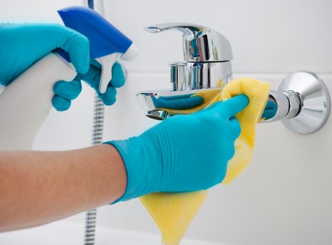 Carpet cleaning equipment used in a Catford home