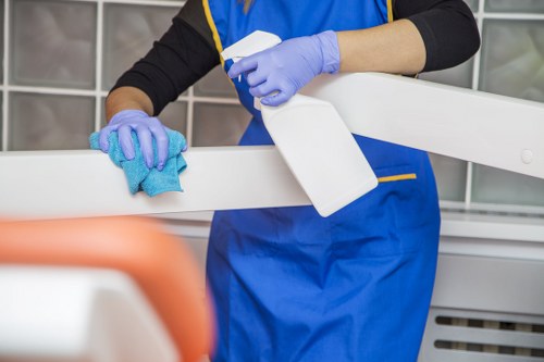 Deep cleaning of bathroom surfaces in a Catford property